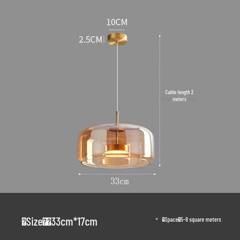 Nordic Modern Minimalist Creative Glass Chandelier for Bar, Restaurant, and Living Room Art.