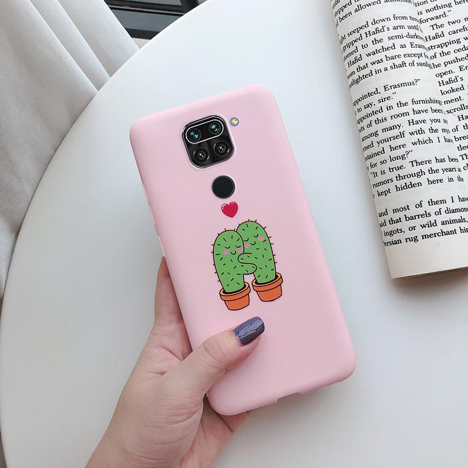 Case For Xiaomi Redmi Note 9 Case Soft TPU Silicon Cover Xiaomi Xiomi Redmi Note 9 Note9 RedmiNote9 Phone Back Cases Cover Funda