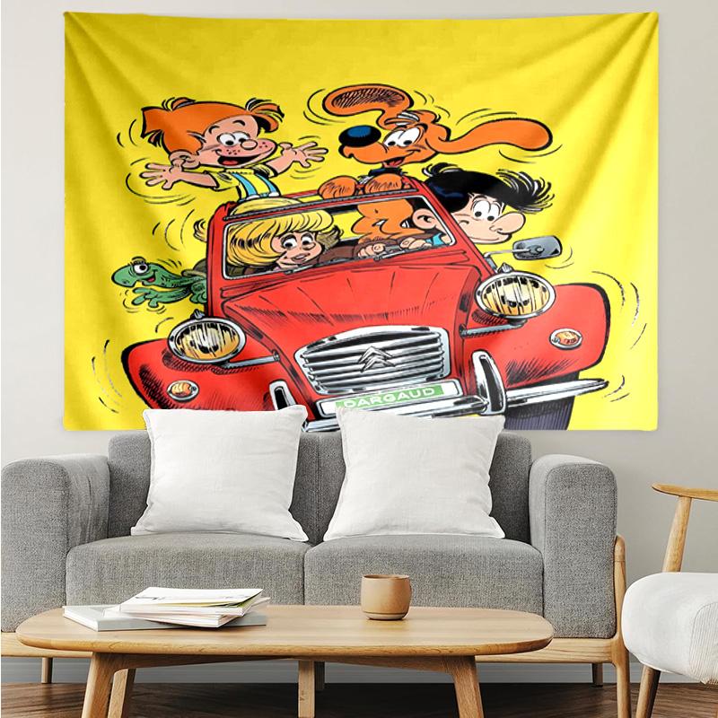 1PC Dog Boule Quick-Dry Tapestry, Unique Design Tapestry, Suitable for Bedroom,Livingroom, Playroom,Heartwarming Holiday Gifts