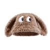 Cute Funny Puppy Ears Fisherman Hat Children Winter Warm Versatile Plush Thickened Ear Hat Basin Hat