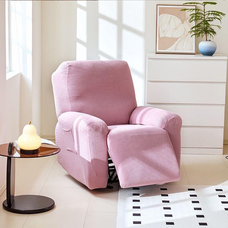 1/2/3seater Recliner Sofa Covers for Living Room Stretch Jacquard Washable Armchairs Slipcover Couch Cover Protects Furniture
