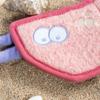 Marine Animal Dog Toy Plush Squeaky Dog Chew Toy Sea Shrimp Seal Seahorse Teething Toy for Dogs Interactive Tug-of-War Relieves Boredom Cleans Teeth