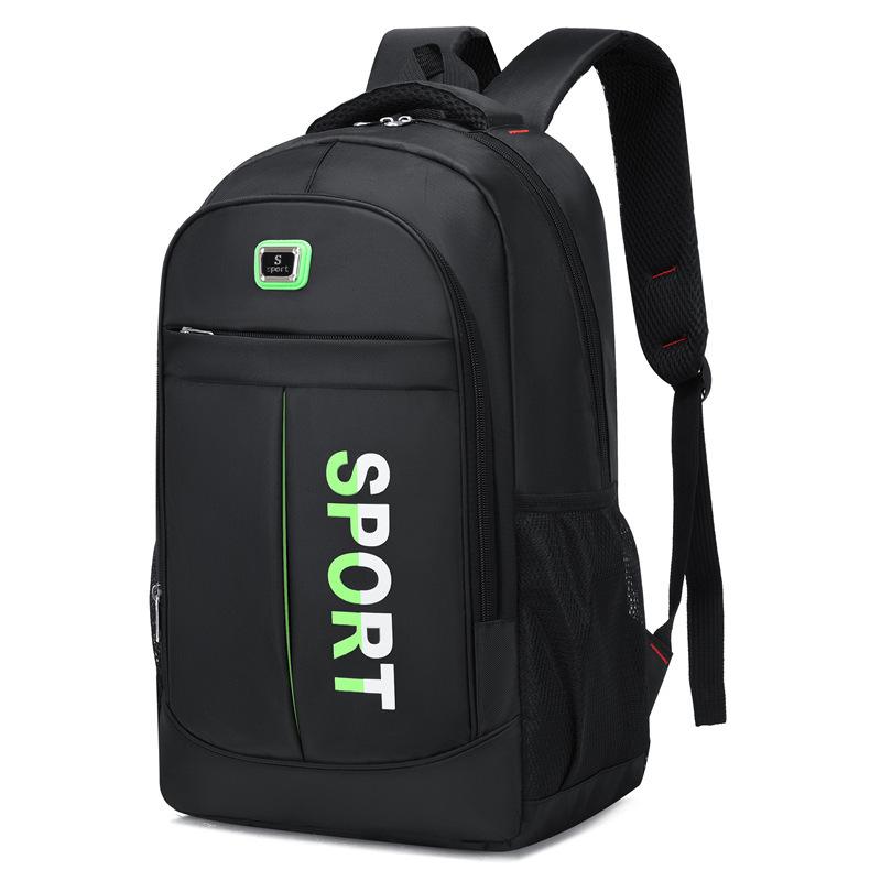 Schoolbag Middle and High School Student Schoolbag New Fashion Backpack College Student Travel Backpack Large Capacity Leisure Computer Trendy Bag