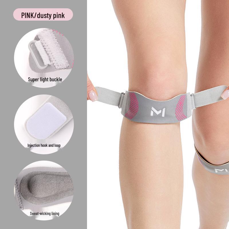 

Силиконовая накладка Пателлярная лента: Компрессионный и амортизирующий наколенник для бега, бадминтона, скакалки, поддержка мениска. Single