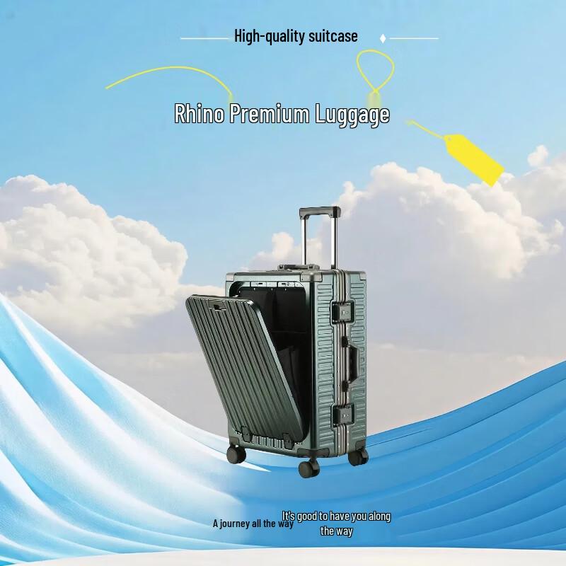 Business Front-Opening Hardside Spinner Luggage 26 inch