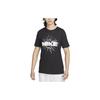 T Shirts Men's Black Crew Neck Moderate Straight Fit FJ2303-010