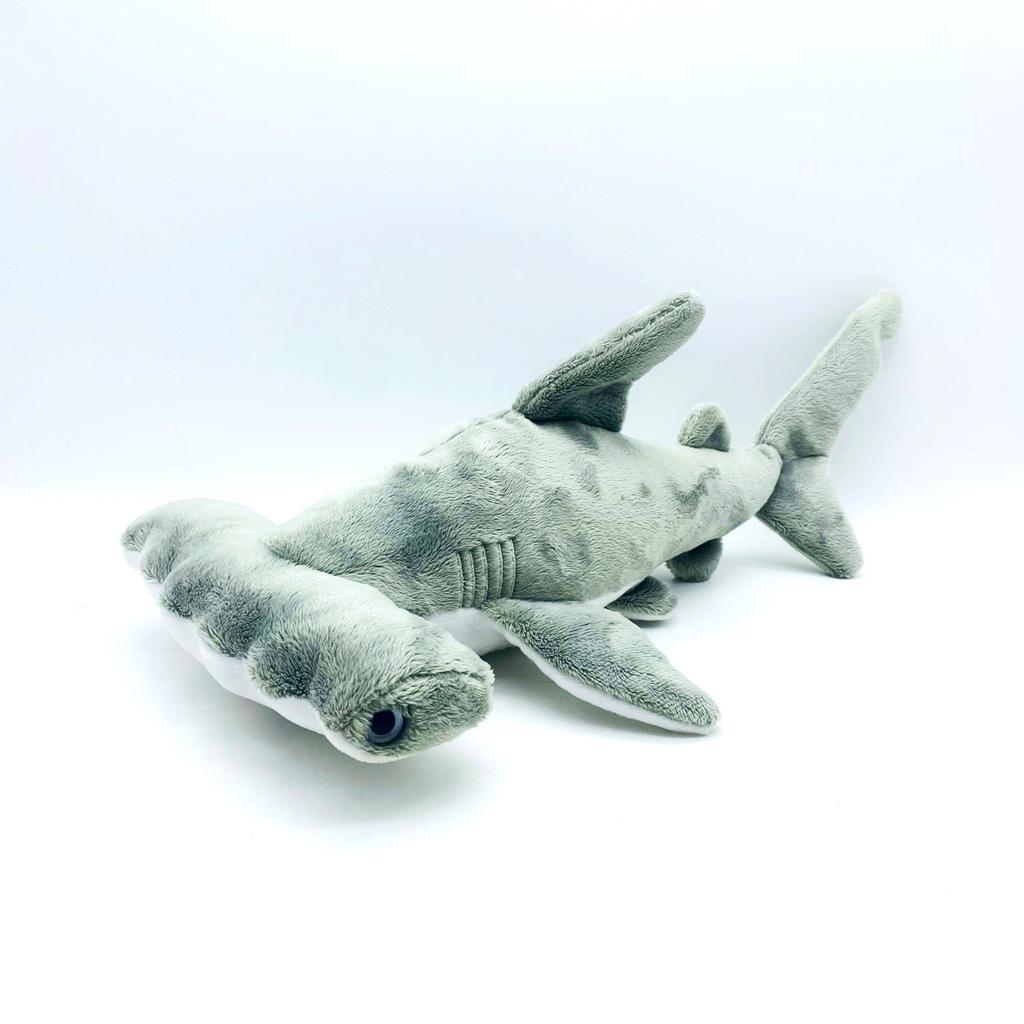 40 Cm Hammerhead Shark Stuffed Plush Toys Simulated Grey Shark Dolls For Children Gift