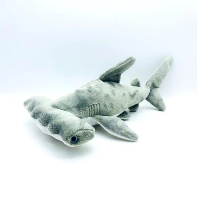 40 Cm Hammerhead Shark Stuffed Plush Toys Simulated Grey Shark Dolls For Children Gift