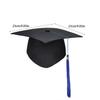 Academic Hat Headwear Academy Souvenir Caps Decoration Cosplay Supplies DIY Unisex Closure Graduation Hat Headmaster/Red
