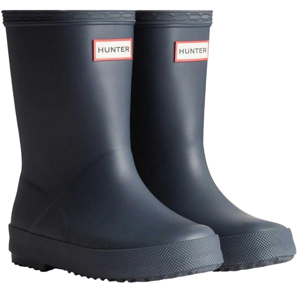 Hunter Childrens/Kids Flatform Wellington Boots