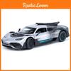 Mercedes 124 One Alloy Supercar Toy With Lights Inertia Drive For Collector