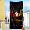 Galatasaray Customizable Name Beach Towel High Absorbency Quickdry Portable For Swimmingbeachcamping Travel Beach Accessoriesgym