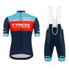 Herren Fahrradtrikot und Trägerhosen-Set