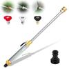 Portable Jet Nozzle Power Washer Quick Connectors Hydro Jet Power Washer Wand  for Garden Hose