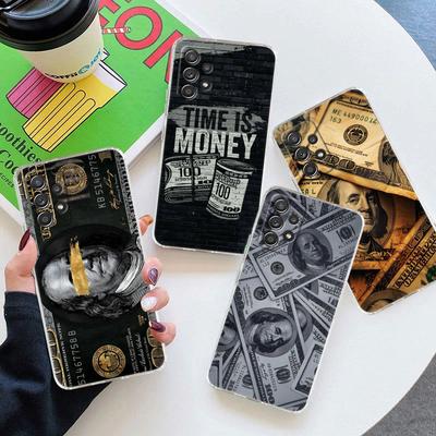 Cash Dollars Pictures Printing Phone Case For Samsung Galaxy A56 A57 A37 A55 A54 A36 A35 A26 A25 A16 A17 A07 A52 A34 A21s Cover