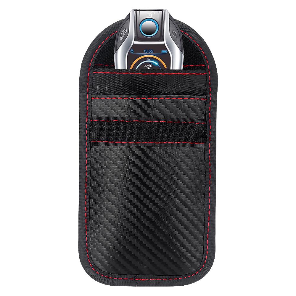 Custom Small Single Blocking Faraday Pouch for Car Key Fob Faraday Bag