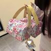 3D Cartoon Cat Makeup Travel Bag: Large Capacity, Portable Toiletry Organizer for Women