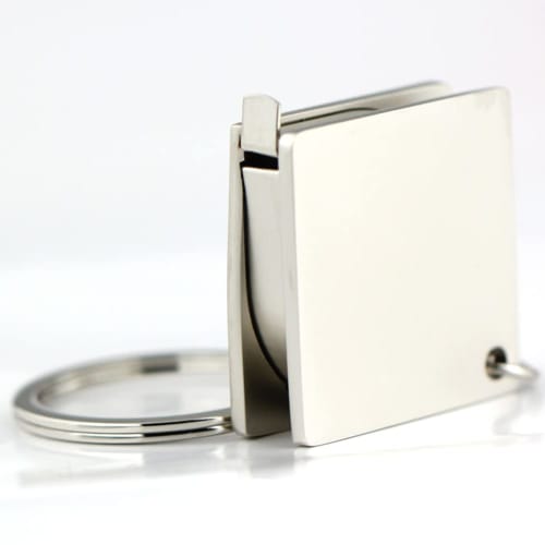 Portable Pocket Mini Tape Measure, Easy to Carry, Steel, Practical, Telescoping, Measuring Tape, Ruler, Keychain, Ring, DIY Measuring Tool