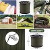 9-Strang Paracord Seil 100m Rolle Geflochtene Outdoor Camping Zelt Abspannleine Strapazierfähige Lanyard Für Wandern Überleben DIY Bastelgebrauch