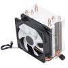 CPU-Lüfter 4 Heatpipes 90mm 3-Pin Computer CPU-Kühler mit buntem RGB-Licht für Intel LGA775 1155 1156 für AMD AM2 AM3