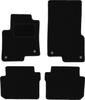 Black Velour Floor Mats For: Smart ForFour I Hatchback (2004-2007)