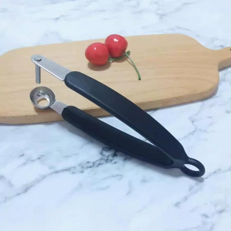 1Pcs Portable Multifunctional Cherry Pitter Remover Jujube Squeeze Pitter Fast Remover Tool Kitchen Gadget Fruit Vegetable Tools