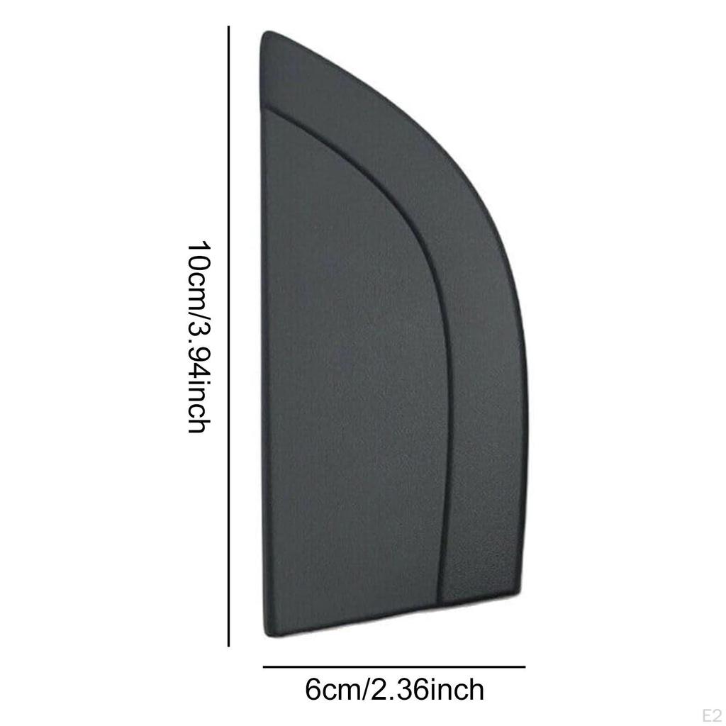 Car Door Molding Triangle Cover Protection Decorative Replacement Panel Exterior Decoration