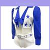 Set di Costumi per Performance di Cheerleader Ragazza per Partite di Calcio, Eventi e Spettacoli