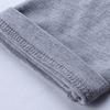 Men T-shirt Solid Color Long Sleeve V Neck Slim Pullover Top for Spring