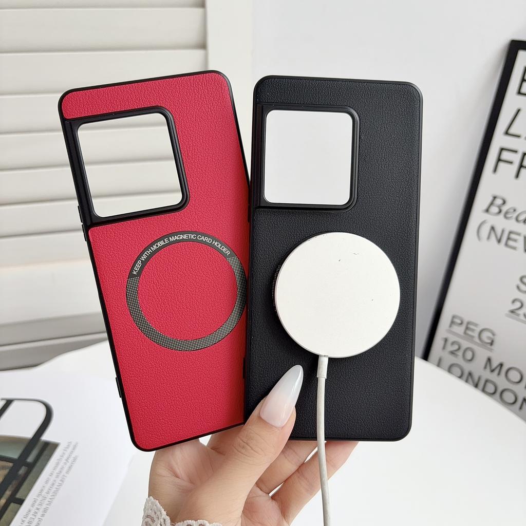 For Sony Xperia 1 VIII Case Stylish Vegan Leather Textured Magnetic Anti-Slip Shockproof Cover For Sony Xperia 1 VIII Funda