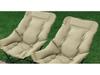 Adjustable Cotton Padded Folding Moon Chair for Autumn and Winter