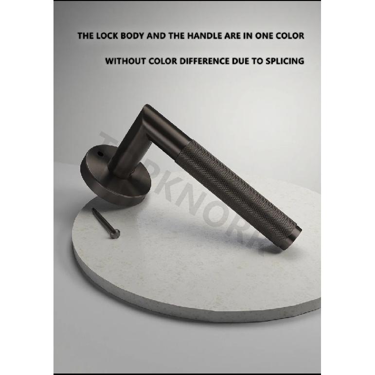 Bathroom Door Lock Indoor Bathroom 304 Stainless Steel Door Handle Wooden Door Bathroom Lock Privacy Door Lock Doorknob Bedroom