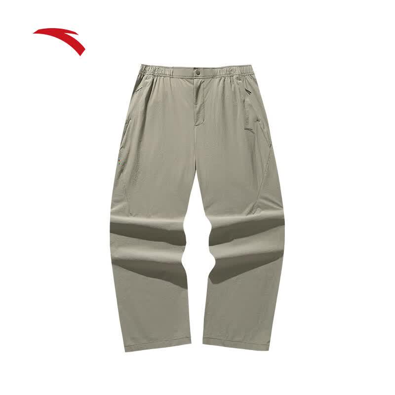 Anta Men s Ice Silk Wide-Leg Casual Pants 3XL