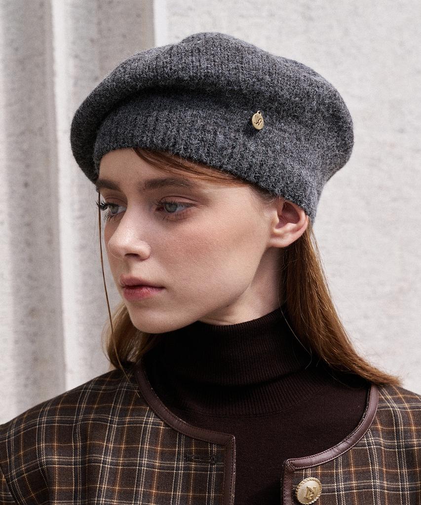 Hwaiteusaenjeu Knit Beret Hobro (4 Colors)