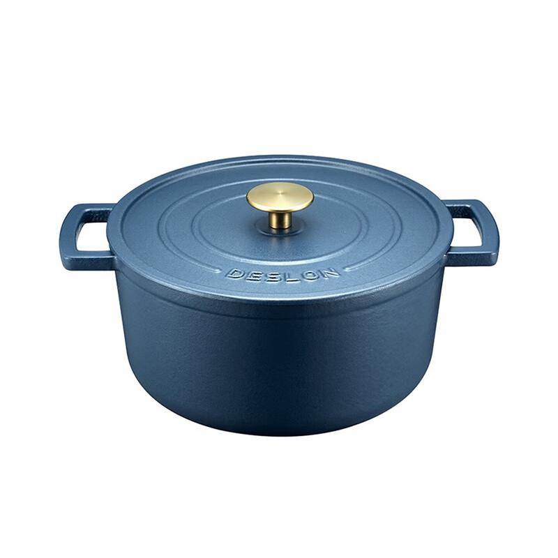 DESLON Multi-purpose Enamel Cast Iron Pot
