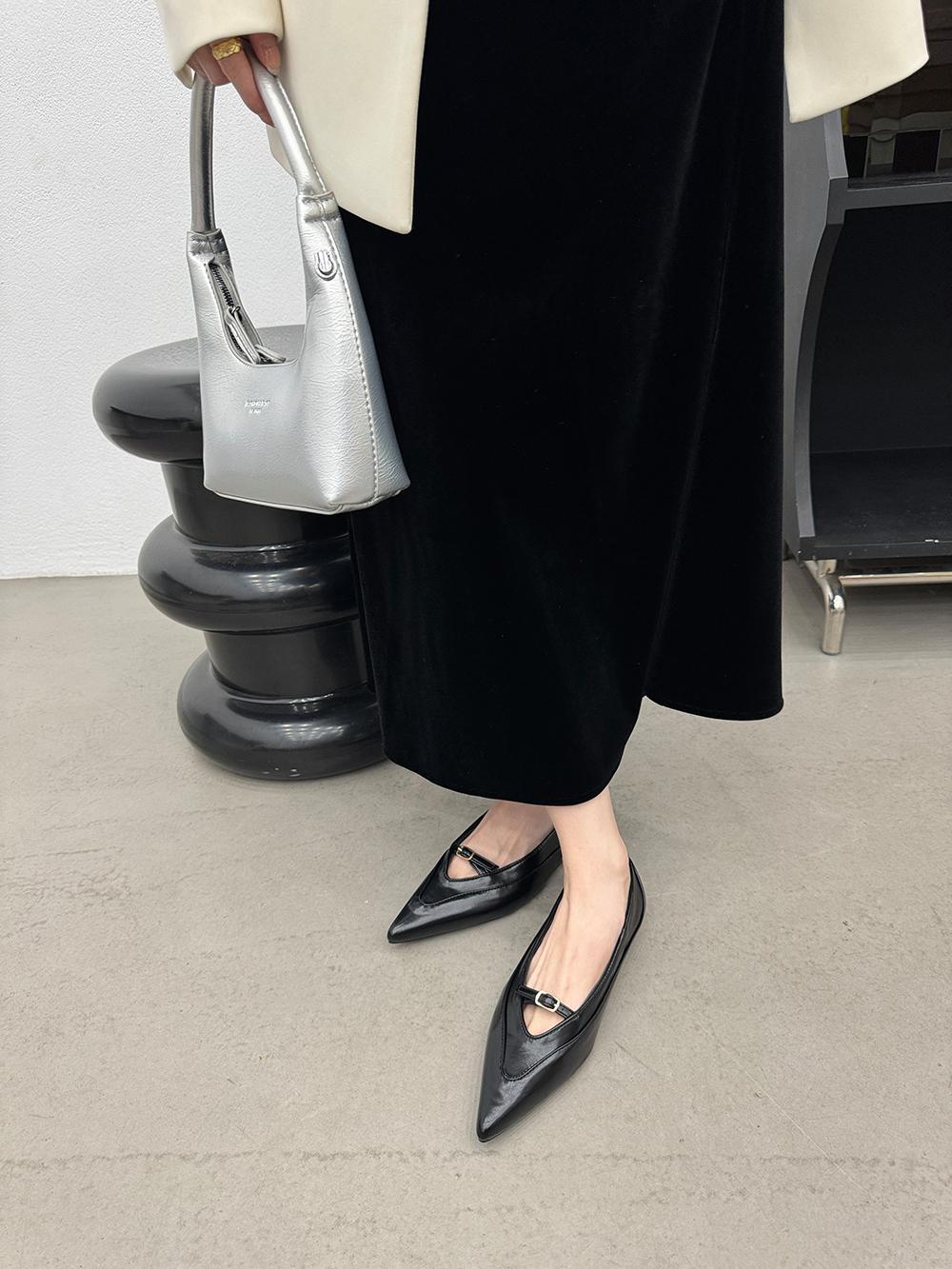 Мода Черный Бежевый Серебристый Коричневый Женские Лоферы 2024 Новые поступления — фото 4