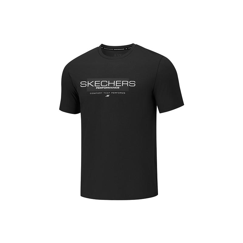 Skechers Breathable Comfortable Moisture-Wicking Pullover T-Shirt Men tops P226M256-0018 M