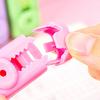 Push-Pull Retractable Eraser for Students Artists Clean Erasing Low Dust Refillable Eraser Cute School Supplies for Kids