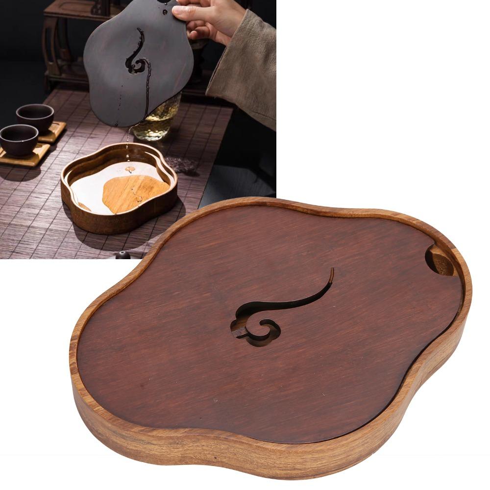Reservoir Type Chinese Teaboard Chinese Style Kungfu Tea Tray Serving Tray Box For Tea Ceremony
