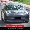 Tesla Model 3 V Style Carbon Fiber Front Lip & Side Skirts Kit
