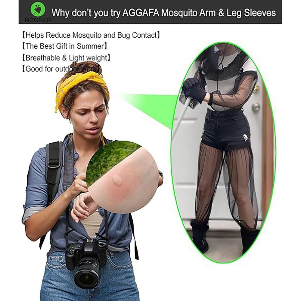 Mesh Leg Sleeves Lightweight Leg Mosquito Nets New Anti-mosquito  Outdoor