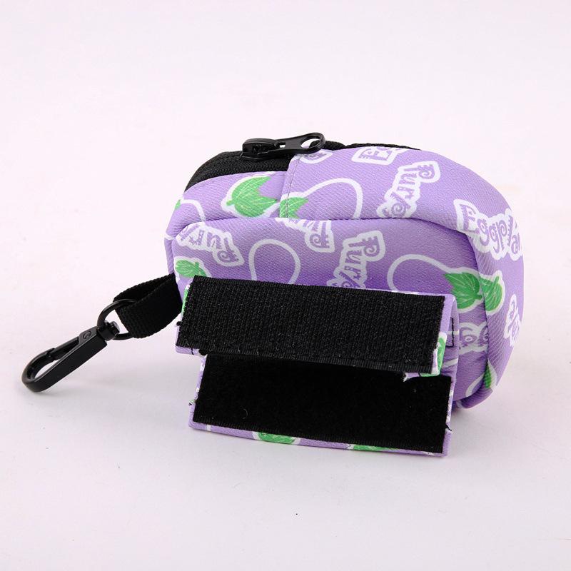 New Dog Training Colorful Waist Bag Pet Waist Bag Dog Food Snack Bag Dog Walking Portable Garbage Bag Dog Training Supplies