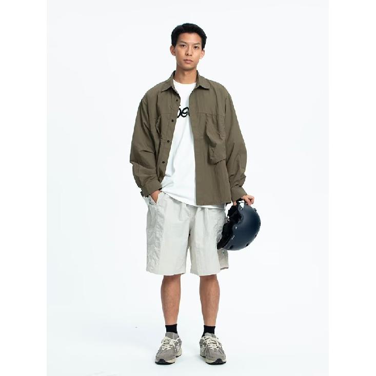 2024 Spring and Autumn Pu Handsome Coat Men's Ins High Street Fashion Brand Hong Kong Style Japanese Harajuku Style Korean Style Trendy Loose Jacket