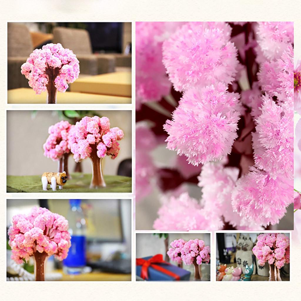 Cherrytree Paper Tree Flowering Creative Colorful  Growing Tree Toy  5ml