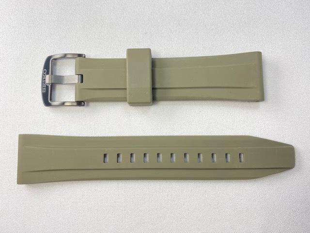 SEIKO R00H015M0 Prospex 22mm Rubber Band Green for SBDL023/V175-0CB0
