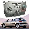 Auto Accessories for 206 9624675377 X666633H Air Condition Control Panel Plate Temperature Heater Switches Knob