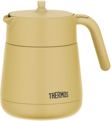 Thermos Vacuum Insulated Teapot with Strainer 700ml Beige TTE-700 BE