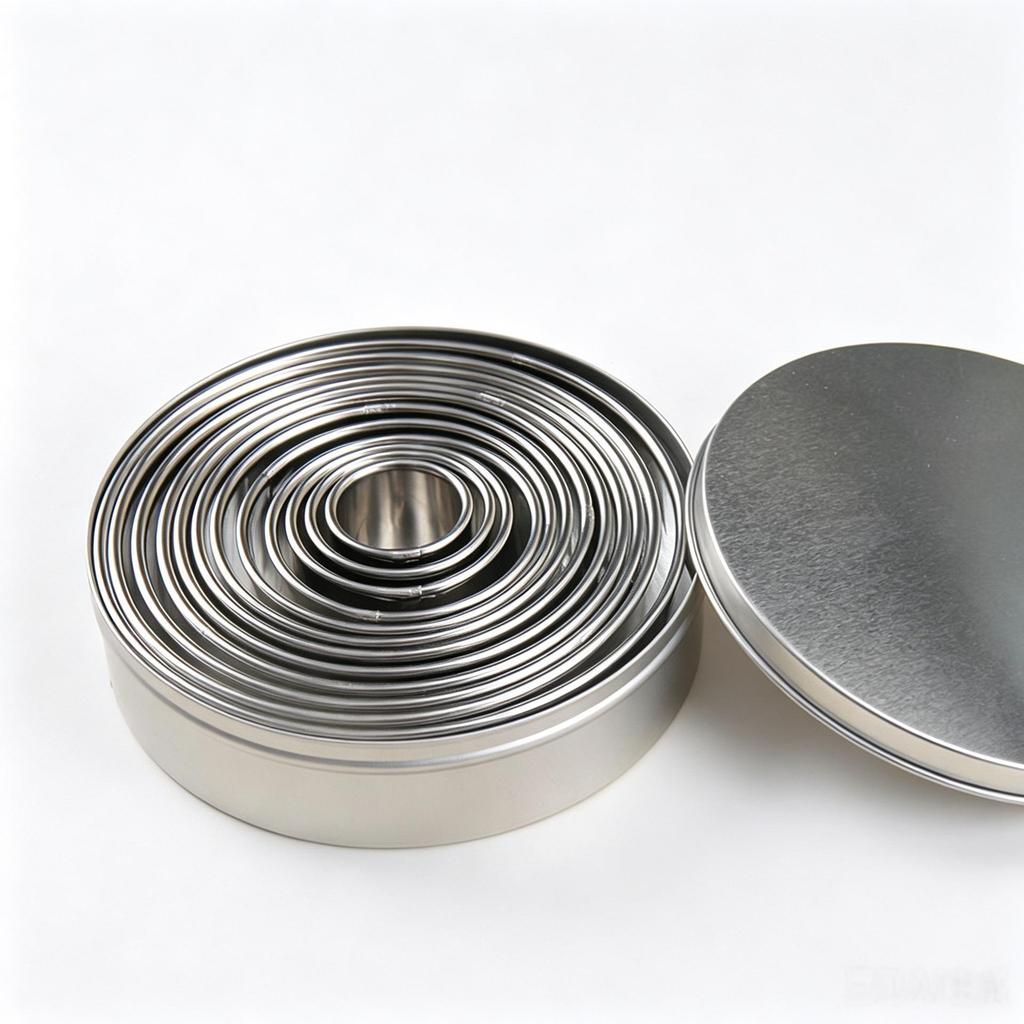 8", 6", 4" Round Stainless Steel Mousse and Cake Ring Set - Tall Baking Tools & Donut Mold