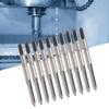 10Pcs Metric Tap Manual M4 Carbon Steel Hardware Machine Tools Industrial Supplies