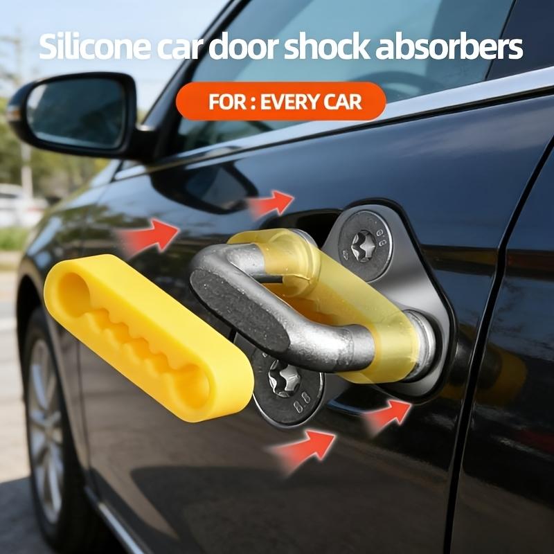 Universal Car Door Lock Silicone Shock Absorber Cover, Anti-Collision Noise Reduction Buffer Protector, 1/2/8 Pcs